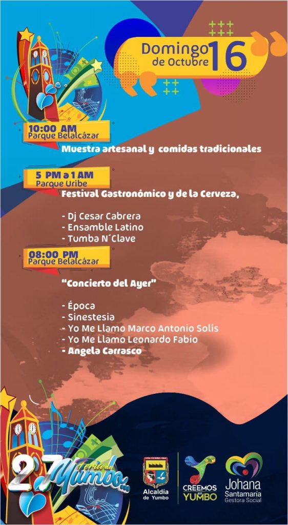27 feria de Yumbo para vivirla en familia