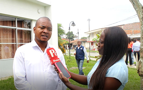 Alexis Mina Ramos, asesor de Asuntos Étnicos y Diálogo Social de la Gobernación del  Cauca