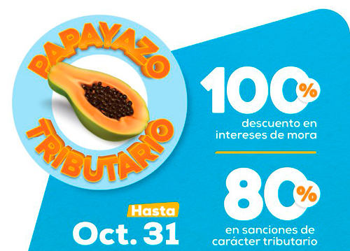 Aprovecha el beneficio del papayazo tributario en Cali