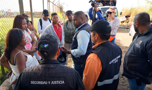 Continúa proceso de desalojo en predios de la Aldovea