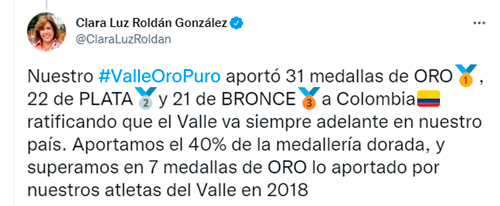 El sello Valle Oro Puro en los Juegos Suramericanos 2022 El sello Valle Oro Puro en los Juegos Suramericanos 2022