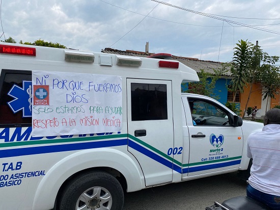 Misión Médica: blanco de ataques en Guachené Misión Médica: blanco de ataques en Guachené
