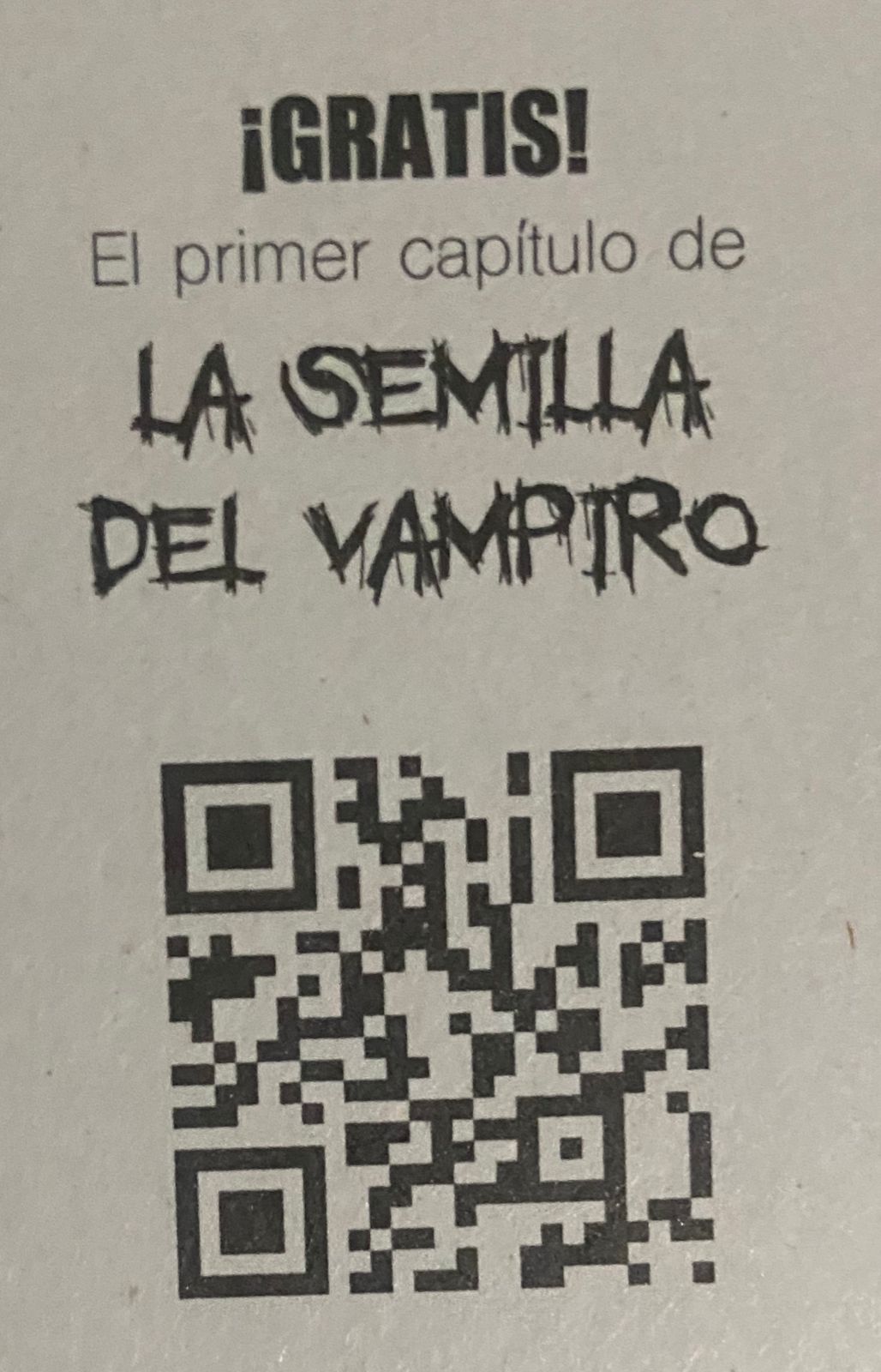 Capitulo gratis de la semilla del vampiro
