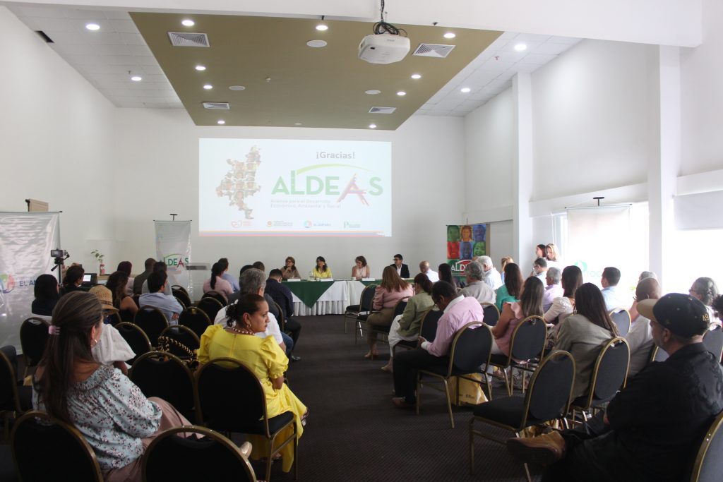 Lanzamiento de ALDEAS Alianza para el Desarrollo en el territorio Lanzamiento de ALDEAS Alianza para el Desarrollo en el territorio