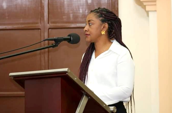 Laura Olinfa Amú, secretaria de Hacienda del Cauca