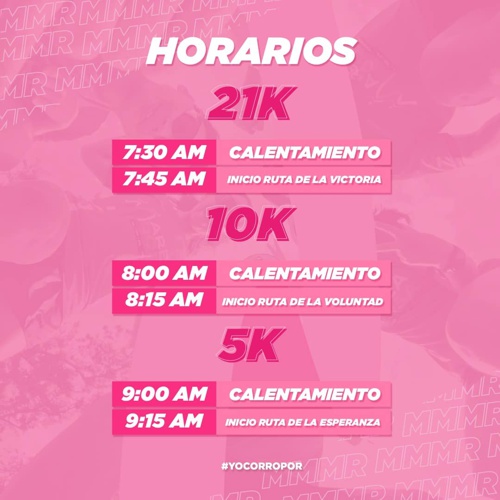 Media Maratón Marea Rosa - Popayán 2022 Media Maratón Marea Rosa - Popayán 2022