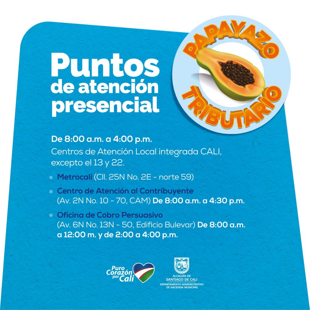 Nuevo papayaso tributario hasta el 31 de octubre