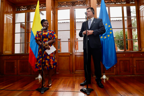 Esfuerzos colectivos entre la Unión Europea y Colombia
