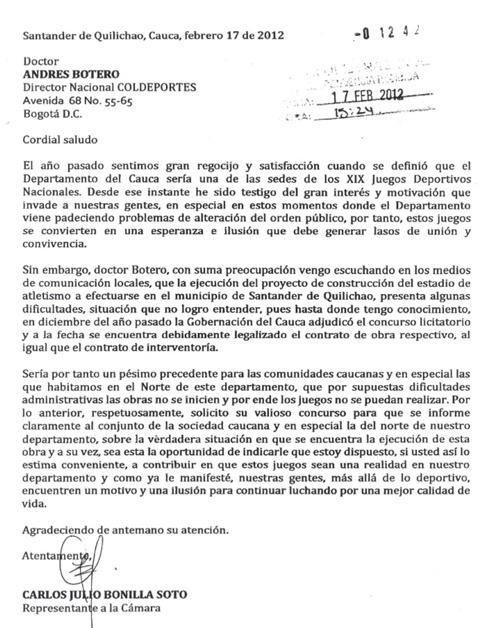 10 años de los Juegos Deportivos Nacionales en Santander de Quilichao