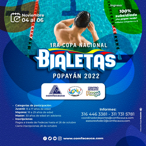 ‘1ra Copa nacional de bialetas’ en Centro Recreativo Pisojé