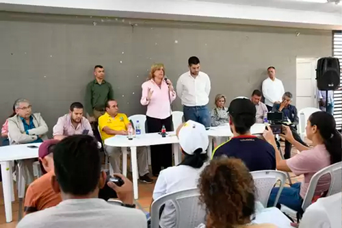 Se logra el desbloqueo de la vía a Candelaria