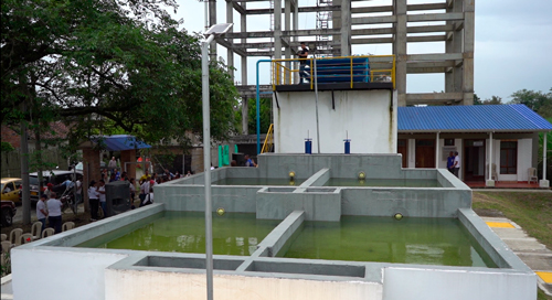 Agua potable para habitantes del corregimiento de Nariño, en Tuluá Agua potable para habitantes del corregimiento de Nariño, en Tuluá