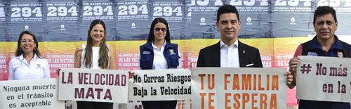 Cali rinde homenaje a víctimas de siniestros viales