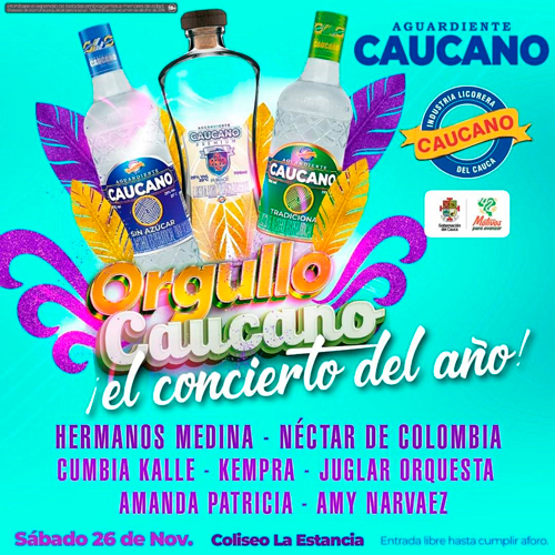Con la Licorera del Cauca se siente el 'Orgullo Caucano'