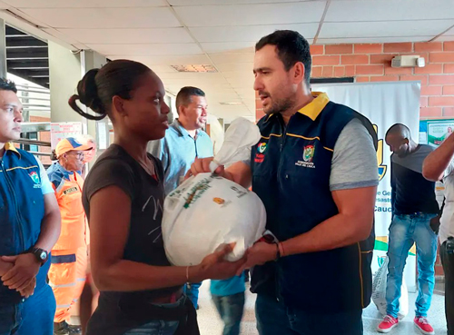 Continúan las ayudas humanitarias para afectados por las lluvias