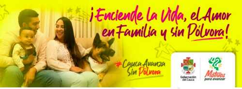 Enciende la Vida y dile NO a la pólvora