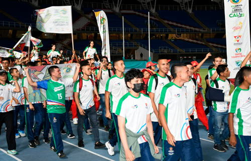 Exitosa inauguración de los Juegos Departamentales 2022