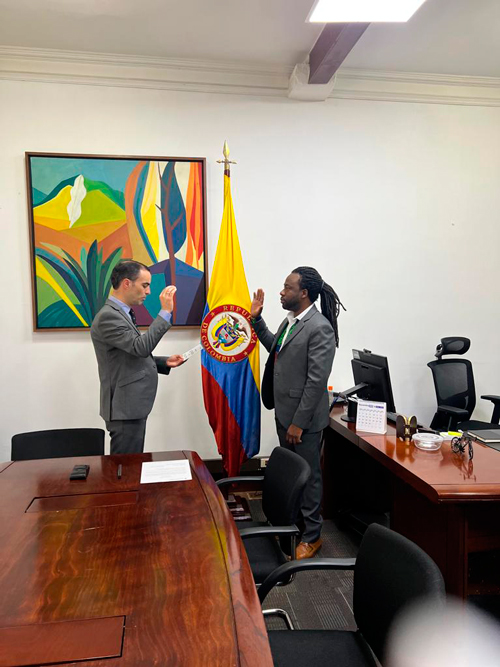 Guacheneseño es el nuevo director de Asuntos Afro en Colombia Guacheneseño es el nuevo director de Asuntos Afro en Colombia