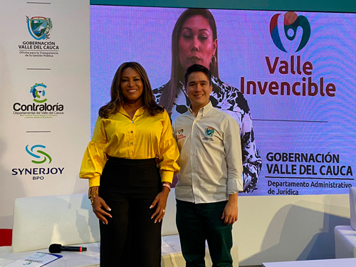Jóvenes vallecaucanos protagonistas en Feria de la Transparencia