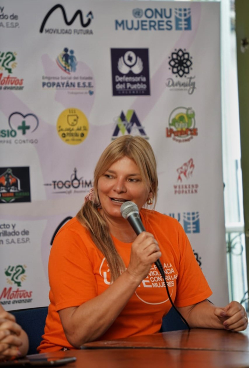Popayán dice NO a la violencia a la mujer Popayán dice NO a la violencia a la mujer