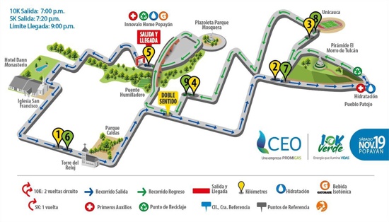 Carrera 10K Verde - Energía que impulsa desarrollo Carrera 10K Verde - Energía que impulsa desarrollo
