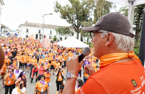 Popayán se vistió de naranja por una sociedad sin violencias de género Popayán se vistió de naranja por una sociedad sin violencias de género