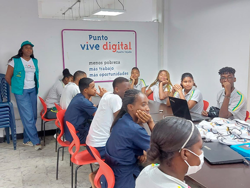 Portejadeños sacudidos con la Inclusión Digital 4.0 Portejadeños sacudidos con la Inclusión Digital 4.0