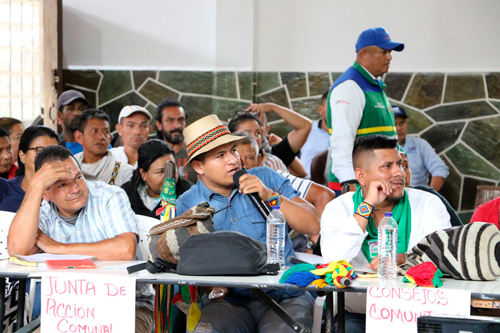 Se logra el desbloqueo de la vía a Candelaria