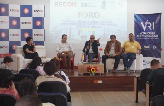 Unicauca y RECON fortalecen los emprendimientos sociales del Cauca Unicauca y RECON fortalecen los emprendimientos sociales del Cauca