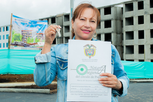 600 familias beneficiadas con proyecto residencial