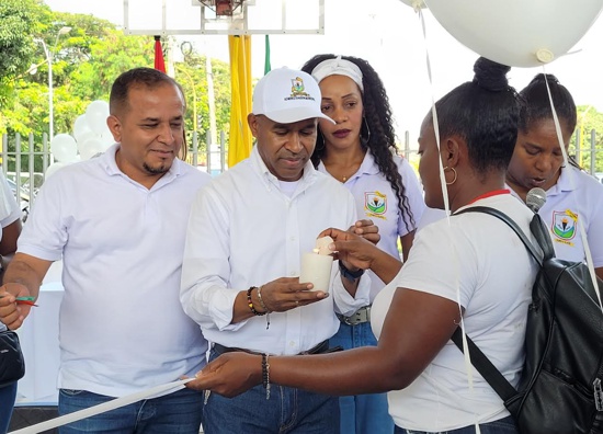 Así se vivió el encuentro por la paz en Puerto Tejada Así se vivió el encuentro por la paz en Puerto Tejada