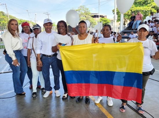 Así se vivió el encuentro por la paz en Puerto Tejada Así se vivió el encuentro por la paz en Puerto Tejada