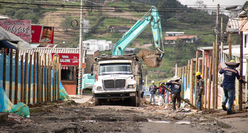 A buen ritmo avanza la recuperación vial en Popayán
