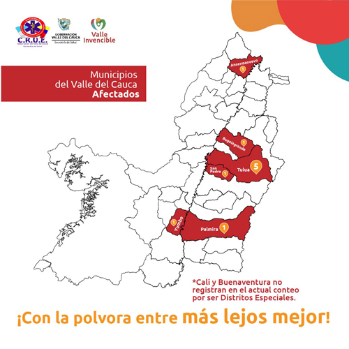 Con la pólvora mientras más lejos mejor