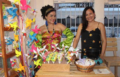 emprendimientos en la inauguración