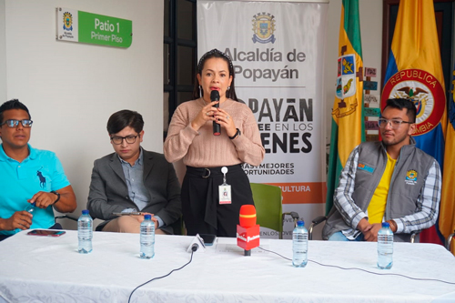 Lanzamiento de la Semana de la Juventud en Popayán