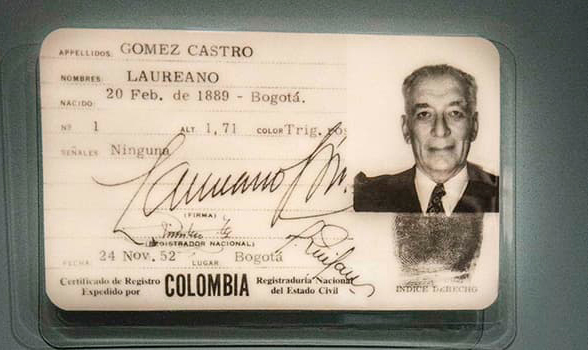 Los setenta años de la cédula de ciudadanía