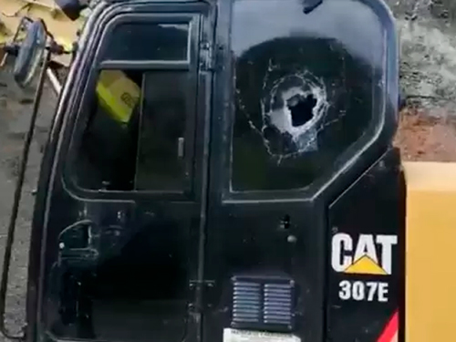 Se rechazan actos vandálicos contra maquinaria en Ginebra Se rechazan actos vandálicos contra maquinaria en Ginebra