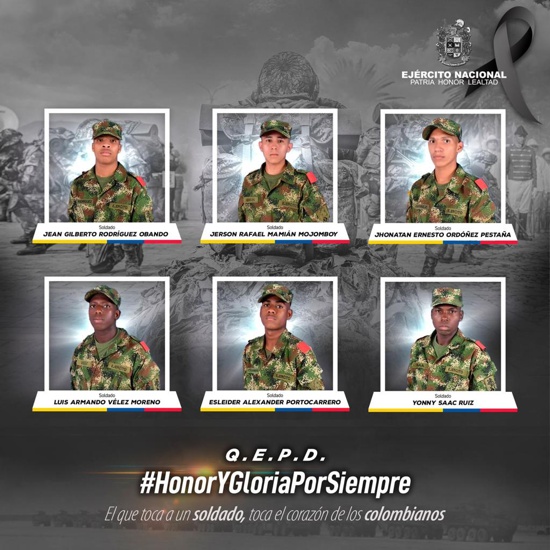 6 muertos tras ataque a unidad militar en Cauca 6 muertos tras ataque a unidad militar en Cauca