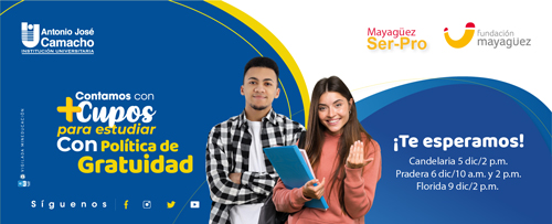 Cupos para estudiar con política de gratuidad en la Unicamacho Cupos para estudiar con política de gratuidad en la Unicamacho