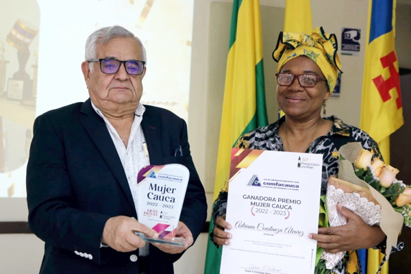 Adriana Álvarez es la Mujer Comfacauca