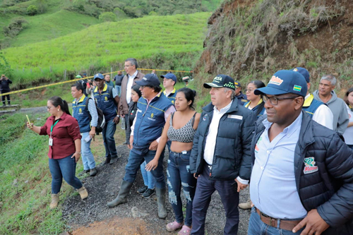 Billonaria inversión para atender emergencia en  Rosas