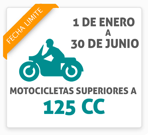 fecha para motos