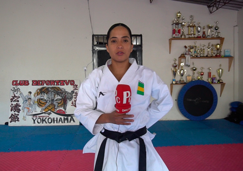 “Del fracaso uno se levanta y sigue", Sensei Carolina Bolañoz “Del fracaso uno se levanta y sigue", Sensei Carolina Bolañoz
