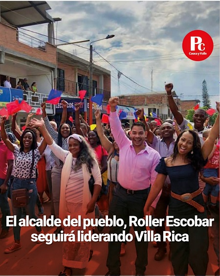 El alcalde del pueblo, Roller Escobar seguirá liderando Villa Rica El alcalde del pueblo, Roller Escobar seguirá liderando Villa Rica