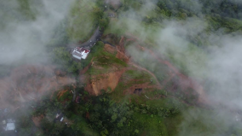 Emergencia en el sur del Cauca por derrumbe Emergencia en el sur del Cauca por derrumbe
