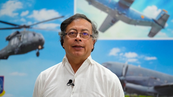 Presidente Petro anunció compra de tierras para reubicar a damnificados por derrumbe en Rosas