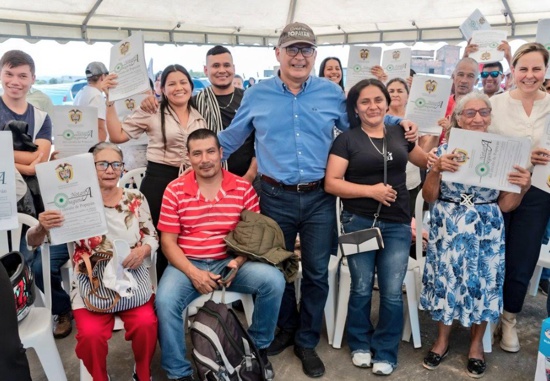 40 familias cumplen el sueño de tener vivienda propia en Popayán