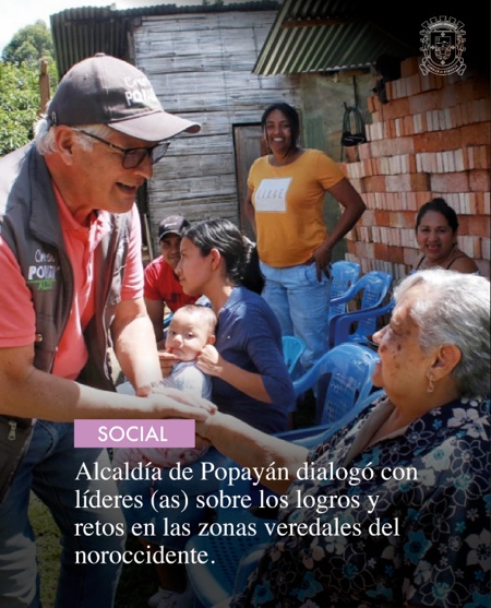 Alcalde de Popayán se reúne con líderes de zonas veredales Alcalde de Popayán se reúne con líderes de zonas veredales