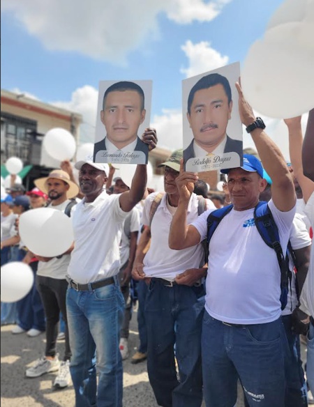 Colaboradores de Incauca despidieron a sus compañeros asesinados Colaboradores de Incauca despidieron a sus compañeros asesinados